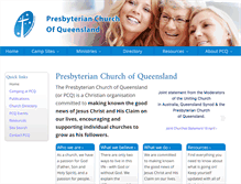 Tablet Screenshot of pcq.org.au